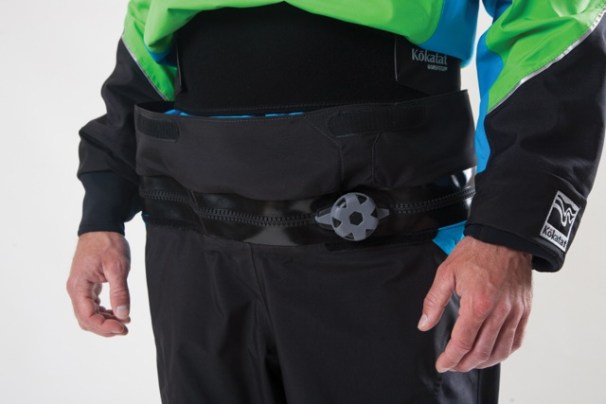 Kokatat Idol Drysuit waist zip.