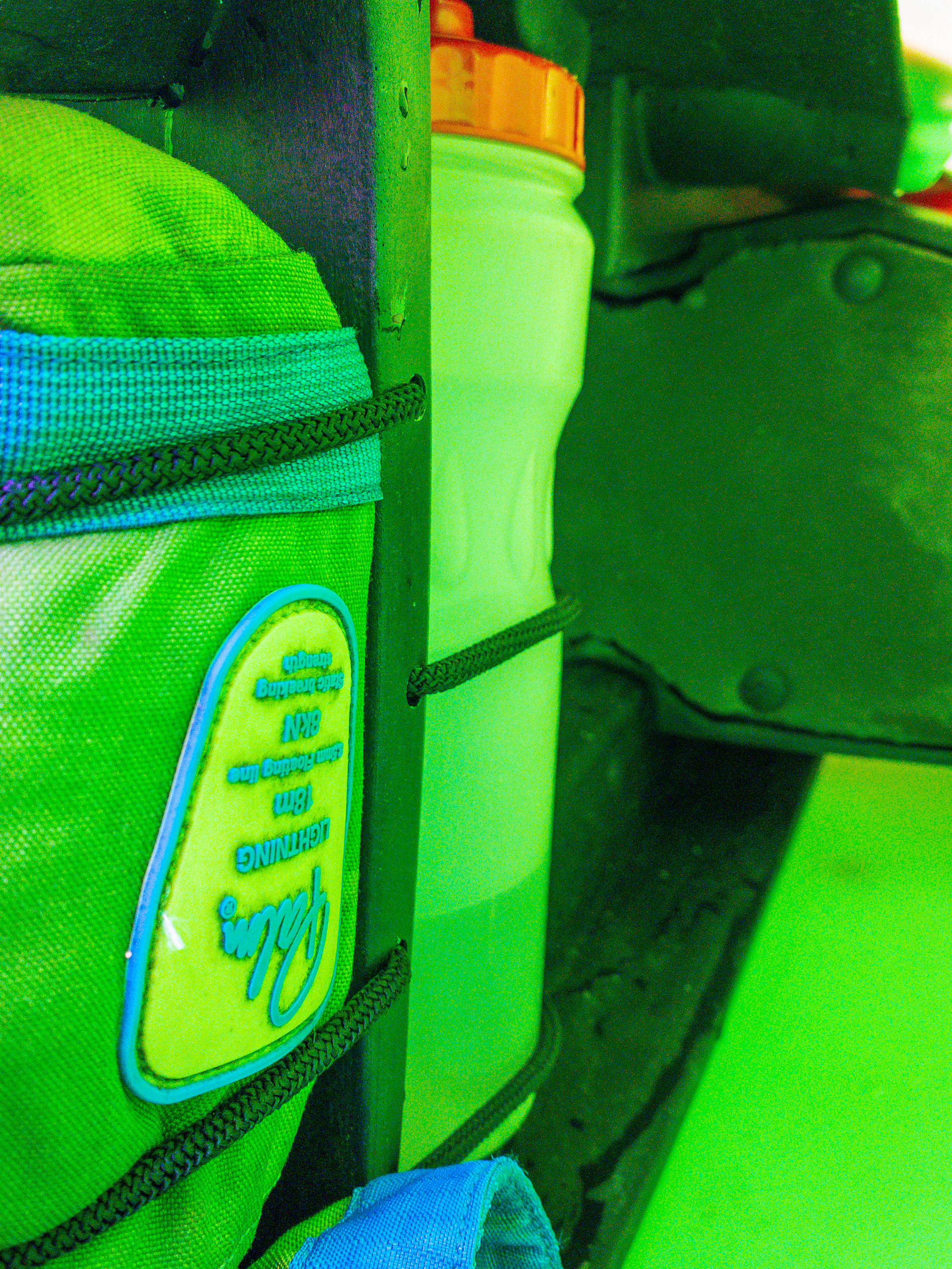 Exo Party Rexy Kayak outfitting bottle holder